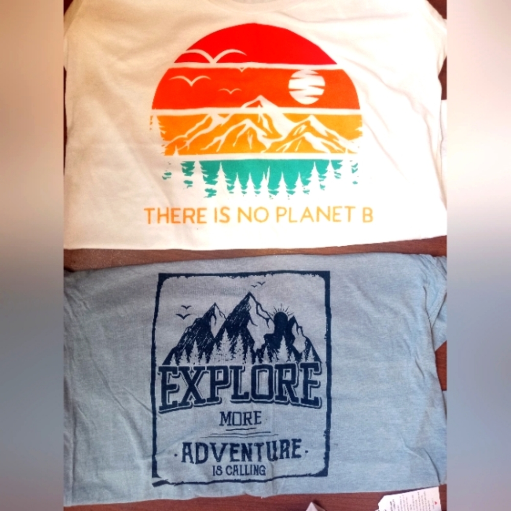 (2) NWOT SZ XL T-SHIRTS FROM YARN&SEA